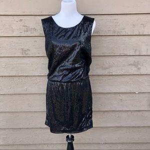 The Limited sequined drop waist tank dress!